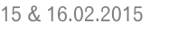 15 & 16.02.2015