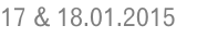 17 & 18.01.2015