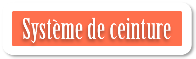 système de ceinture